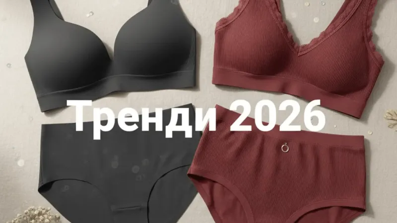 Найкраща Повсякденна Білизна 2026: тренди, комфорт та де купити в Україні