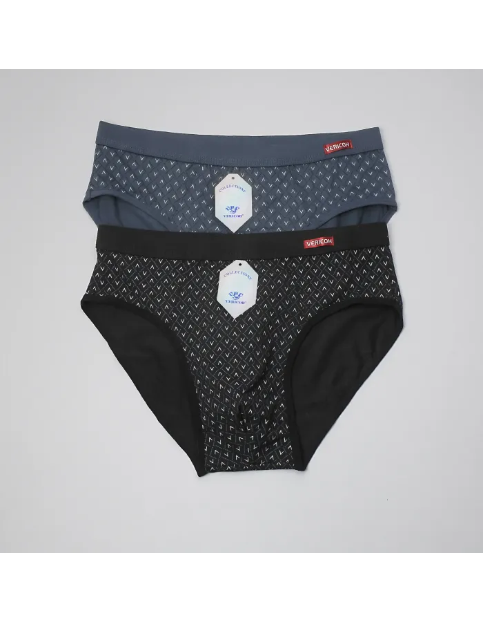 Труси чоловічі Verikoh 4077 асорті по 3 шт. в упаковці